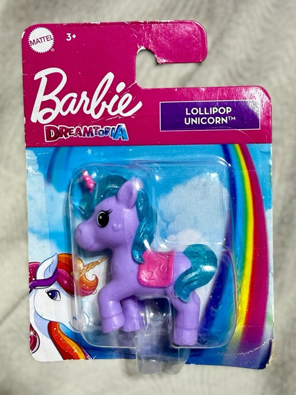 Barbie Dreamtopia “Lollipop Unicorn” Collectible Figure – New on Card